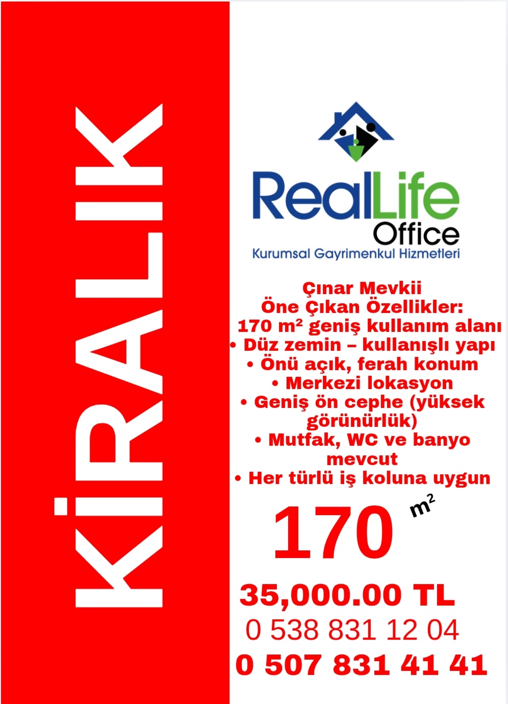 KiRalık İşyeri
